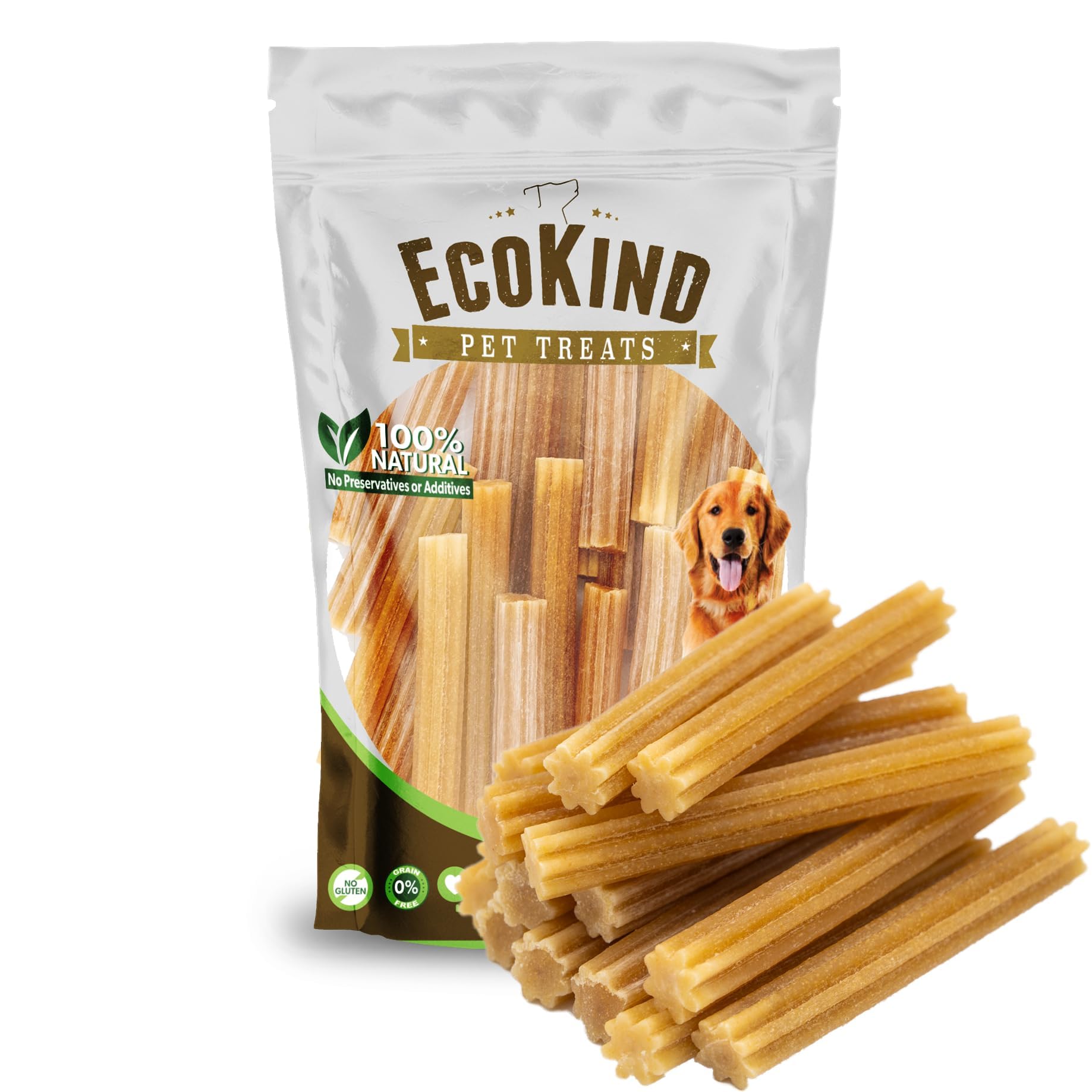 Amazon.com : EcoKind Pet Treats Premium Gold Bacon Flavored Churro